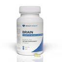 Brain - Balanced Neurotransmiter Supplement - Cynk, B6, Biotin for Cognitive Function - 90 Veggie kapsułki (Mózg)