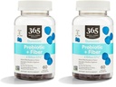 365 by Whole Foods Market, Gummies Probiotic Fiber 2 Bill Blue Malina, 60 Count (Pack of 2)
