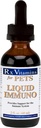 Rx Vitamins Liquid Immuno Dog & Cat Immune Support - Reishi Mushroom Plus L- Lysine dla kotów - Dog Immunity Booster Supplement - Bacon Flavor - 2 oz.