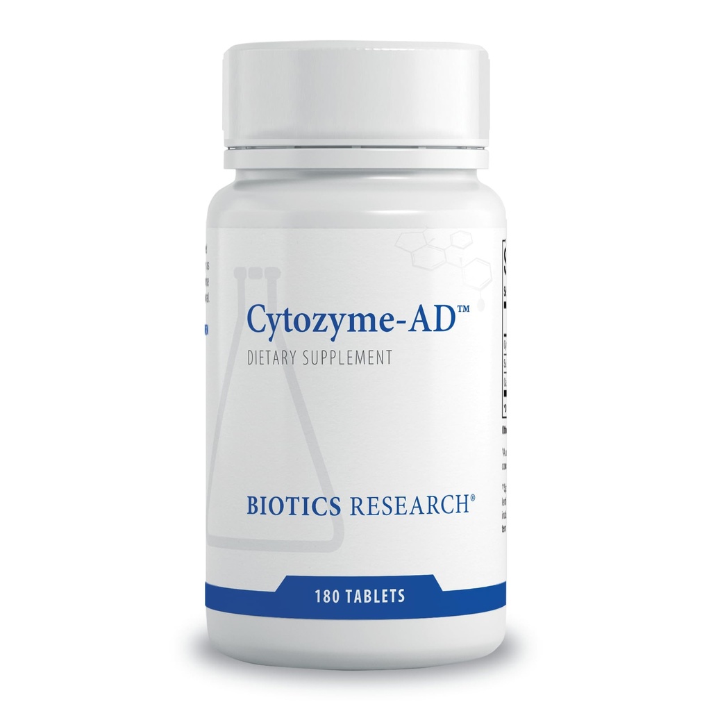 Badania nad biotyką Cytozyme- AD ™ Suplement do wsparcia nadnerczy dla kobiet i mężczyzn - Wspiera zdrowe funkcje nadnerczy, normalny poziom energii i ogólne samopoczucie i promocje spokój - 180 tabletek
