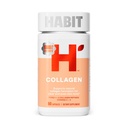 Habit Collagen Supplement (60 Capsules) - New Look, 2000mg Collagen Peptides, Vitamin C & Vitamin E, Skin Health, Antioxidants, Non-GMO, Gluten Free (1 Pack)