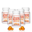 Pomarańczowe burpy: 124; D- Limonen Supplement - Acid Reducer (Antacid for Acid Reflum), Heartburn Relief, GERD Relief oraz Infersition Relief: 124; Orange Peel Extract for Health and Wellness (1000 mg, opakowanie po 5)