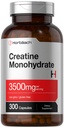 Horbäach Kreatyna Monohydrat Kapsułki 124; 3500mg 124; 300 Hrabia 124; Non- GMO i gluten