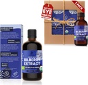Jungle Powders Wild Bilberry Extract 3x3.4oz Butelka płynnego antocyjaniny borówka płynna Alkohol - Wolna Europejska Blueberry Suplement borówka dla oczu wysokiej biodostępności Liquid Extract