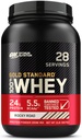 Optimum Nutrition Gold Standard 100% Proszek białkowy serwatki, Rocky Road, 2 Funt (Opakowanie może Vary)