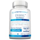 Zatwierdzona nauka EyeSyl - Suplement do wsparcia oczu - Pikolinian chromu, Tauryna, Luteina, Zeaksantyna, Bilberry, BioPerine - 1 Miesiąc dostaw - 60 Kapsułek - Made in USA