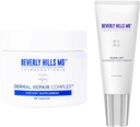 Beverly Hills MD Neck & Body Combo Regimen Bundle- Dermal Repair Complex & Rapid Lift Advanced Neck Serum Pomaga w / Hydration, Wygląd Starszej Skóry, Zmarszczki, Fine Lines & Colagen