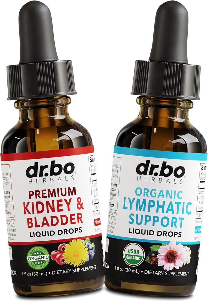Nerki Bladder & Lympatic Dreagence Supplements Drops - Organic Nerki Bladder Supplements Drops & Lympatic Supplement Liquid Cleanse - Oczyszczanie nerek Detox Tract Lymph System