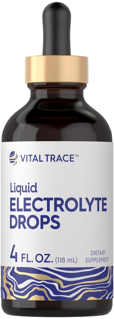 Carlyle Electrolyte Drops 4 fl oz Nether124; Hydration Liquid Supplement for Drinks Nether124; Vegan Formula Nether124; Keto- Friendly, Non-GMO, Gluten Free