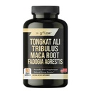 Tongkat Ali for Men & Women - Formuła dodatkowej siły z Fadogia Agrestis i Tribulus z Maca Root - Stamina, Witalność, Energia, Mood Support 124; Made in USA