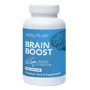 Vital Plan Brain Boost Supplement by Dr. Bill Rawls - Brain Boosting Kapsułki w / Lwie 's Mane, Cat' s Claw, Bacopa, Sensoril Ashwagandha & Ginkgo Biloba