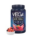 Vega Sport Vegan Protein Powder + Odzysk - 30 g Białko roślinne na Serving, Berry, 19 Służenia, 5g BCAA, Probiotyki, NSF Certified, Dla Shakes & Smoothies, 1.8lbs (Packaging May Vary)