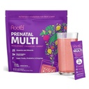 Root 'd Prenatal Multivitamin Proszek z 3X Electrolytes - 25 Witaminy i minerały, Folate, Żelazko, Witamina D3, 7 Superfoods & Probiotyki, Bezcukrowe witaminy i Nawilżenia 124; 24 Witaminy Drink Mix Pakiety