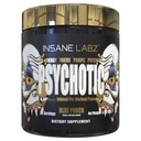 Szalony Labz Psychotic Gold, Wysoki Stymulant pre Workout Powder, Ekstremalne Stasting Energy Focus, Pompy i Endurance z Beta Alanine, DMAE Bitartrate, NO Booster (35 Sługi, Blue Punch)