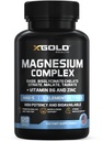 Mikronizowany kompleks magnezu Plus B6 do 124; Cynk tlenek magnezu, Bisglicynat Chelate, Cytrate, Malate do 124; Taurate do 124; Kości, Mięśnie, Energia, System immunologiczny Wysoka Absorpcja - Made in USA