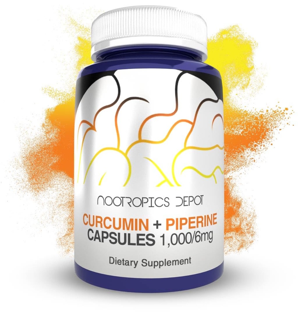 Nootropics Depot Curcumin + Piperine kapsułki
