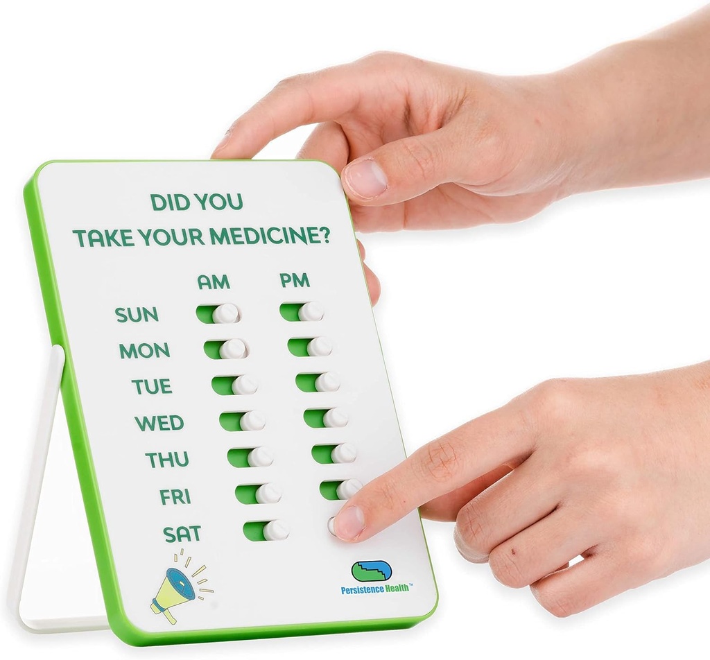Namierzacz leków i Pill Reminder Reminder 124; Visual Reminder Alarm Reminder 124; 7 Dzień AM PM Medication Reminder Reminder 124; Take and Slide 124; No More Second- zgadywanie lub Double- dawkowanie 124; Idealny dla osób starszych (Dwie kolumny angielski)
