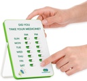 Namierzacz leków i Pill Reminder Reminder 124; Visual Reminder Alarm Reminder 124; 7 Dzień AM PM Medication Reminder Reminder 124; Take and Slide 124; No More Second- zgadywanie lub Double- dawkowanie 124; Idealny dla osób starszych (Dwie kolumny angielski)