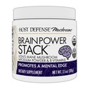 Host Defense BrainPower stosu proszku - ukierunkowane uzupełnienie wsparcia mózgu - Proszek Mushroom Suplement z grzywą Lwa, Niacin (B3) i Witamina B12 - Herbal Brain Support - 100g (66 Służenia) *