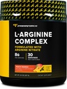 Primaforce L- Arginine Complex Powder (30 Słupki na butelkę do 124; Peach Mango) Potężny suplement do budynku protein dla maksymalnych bram