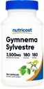 Nutricost Gymnema Sylvestre 3,500mg (20: 1 Extract) z 175mg, 180 Kapsułek - Non-GMO, Gluten Free, i Vegetarian Friendly