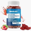 Gummie krewnicze - Smaczne bramki dla kobiet i mężczyzn - Wegan, Gluten- wolny od truskawek Gummy - 60 Hrabia na poparcie wzrostu i siły mięśni