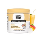 Wonderbellow Bloat + Gas Relief, Extra Simply Chewable Tablets, ze 125 mg Simeticon, No Talc lub Dye, Mango Smoothie, 42 Count