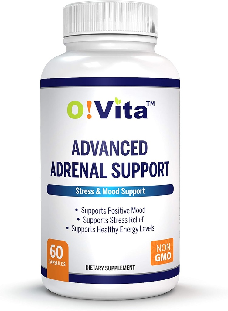 Advanced Assistance Support with Ashwagandha, Panax Ginseng, Supply 2- Month Supply (60 Non-GMO kapsułki)
