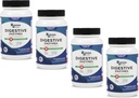 Zenesis Labs Digestive Enzymes - z Amylase, Bromelain, Protate, Lipase & 14 Inne Enzymy luzem 360 Capsule Supply (4 Butelki - 90 Kapsułki / Butelka)