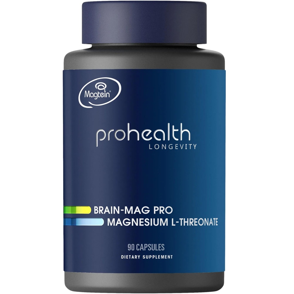 Magnezu L- Threonian Supplement (Magtein), 90 Kapsułki 124; Klinicznie obsługiwane dla zdrowia mózgu 124; Optymalizacja uczenia się, Pamięć i Focus 124; Trzecia strona Tested
