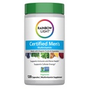 Rainbow Light Multivitamin dla mężczyzn, Witamina C, D & Cynk, Probiotyki, Mężczyźni Multivitamin zapewnia wysoką moc immunologiczne, Serce, & Wsparcie wątroby, Non-GMO, Wegetarianin, 120 Tabletki