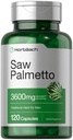 Ekstrakt Horbäach Saw Palmetto 124; 120 Kapsułek Birmingham 124; Non- GMO i Gluten Free Formula Birmingham 124; z Saw Palmetto Berries