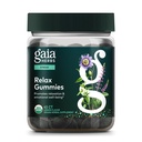 Gaia Herbs Relax Gummies - Wspiera spokojne uczucia - z organicznym sokiem jabłkowym i cytrynowym koncentratem soku - 45 Gummies (15 Servings)