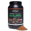 M + S 100% Izolat białka serwatki hydrolizowanej w proszku, niskokaloryczne - 25 g białka, 0 g cukru, stewia Sweetened (Czekolada, 2,05 Lb).