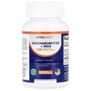 Vitamatic Saccharomyces Boulardii Probiotic 10B per Serving + Yeast Extract (MOS Yeast Fraction) 300 mg - 60 DR kapsułki - Made in The USA
