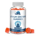 Lit Orot Gummies 5 mg na serwowanie - Trzecia strona Tested, Plant Based. Alternatywny do kropli litu lub tabletek. Ślad Mineral for Mood Support- Truskawkowe aromatyzowane suplementy litu - 60
