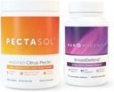 EcoNugenics Promotes Breast Health & Cellular Support - BreakDefend 30 Kapsułki + PectaSol- C Zmodyfikowany Citrus Pectin 454 Grams Bundle