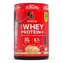 Sześciogwiazdkowy proszek z białka serwatki Plus - Formuła budowy mięśni i odzysku z proszku serwatki izolatu, BCAA, 30 g białka, wsparcie immunologiczne - Post- Workout Supplement - Wanilia śmietana, 1,8 kg