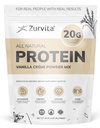 Zurvita - Vanilla Crème Protein Powder - Białko, Probiotyka, Brak Sztucznych Sweetenerów, 24 + Witaminy i Minerały, 140 Cal / Scoop - 26oz (20 Sług)