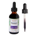 Quantum Health Black Elderberry Liquid Extract Sambucus Nigra Immune Support Formula 700mg - Codzienne Wellness Boost Silne przeciwutleniacze dla kobiet i mężczyzn - Wysoka dawka, Szybka absorpcja, Wegan - 2 Fl Oz