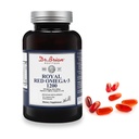Dr Brian Royal Red Omega 3 1200, Fish Oil Supplement with EPA and DHA Omega3 Fish Oil Contain Witamina D, E Omega-3 Wsparcie zdrowia fizycznego - 90 Soft żele
