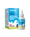 Milkaid Lactase Enzyme Drops for Lactose Intolerantion Thunder 124; Prevents Gas, Bloating & Darrhea Gume; Fast Acting Dairy Digestive Supplement Agreement 124; Gluten Free & Vegetarian Agregates 124; No Fative Flavor Edin124; 0,5 Fl Oz (1)