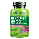 NATURELO Menopauza Suplementy dla kobiet, Ziołowy Mieszanka z czarnym Cohosh dla Menopauza Gorące błyski Zaawansowane Estrogen wieloobjawowy Formuła 90 Kapsułki
