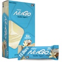 NuGo Protein Bar, Vanilla Jogurt, 11g Protein, 170 Calories, Gluten Free, 1.76 Kawałek po 15 sztuk (opakowanie po 1)