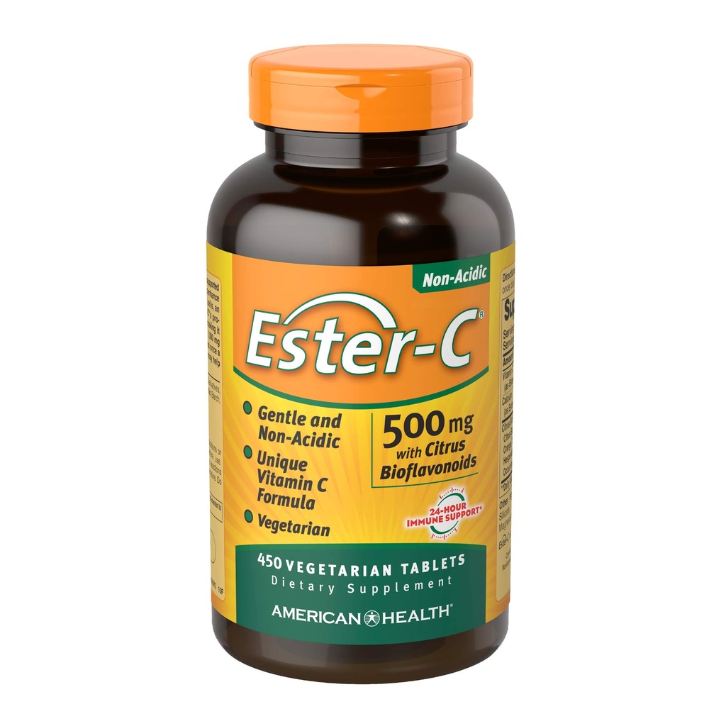 Witamina C z Citrus Bioflavonoids 500 Miligramy 450 Veg Tabs