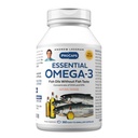 ANDREW LESSMAN Essential Omega-3 Orange - 360 Softgels - Ultra- Pure, High Potency Omega-3 Oils. Wysoka DHA, brak żołądka, brak środków trujących, brak rtęci. Małe łatwe do połykania Softgels
