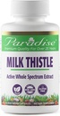 Paradise Herbs Milk Thistle 75: 1 80% kapsułki wegetariańskie, 60