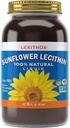 Wszystkie naturalne Lecytyna słonecznikowa Non GMO Soy Free gluten Free (16oz)