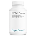 Supersmart H. Pylori Formula 20 Miliard CFU na dzień - Probiotic Lactobacillus Reuteri DSM 17648 Suplement Aprovel 124; Non- GMO & Gluten Free - 120 Kapsułki wegetariańskie