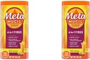 Metamucyl Fiber, 4- in-1 Pzylium Suplement Fiber Proszek z prawdziwego cukru, Pomarańczowy Smooth napojach aromatycznych, 72 Słupki (Opakowania maja Vary), Gruba tekstura, 1.9 Funt (Opakowanie 2)